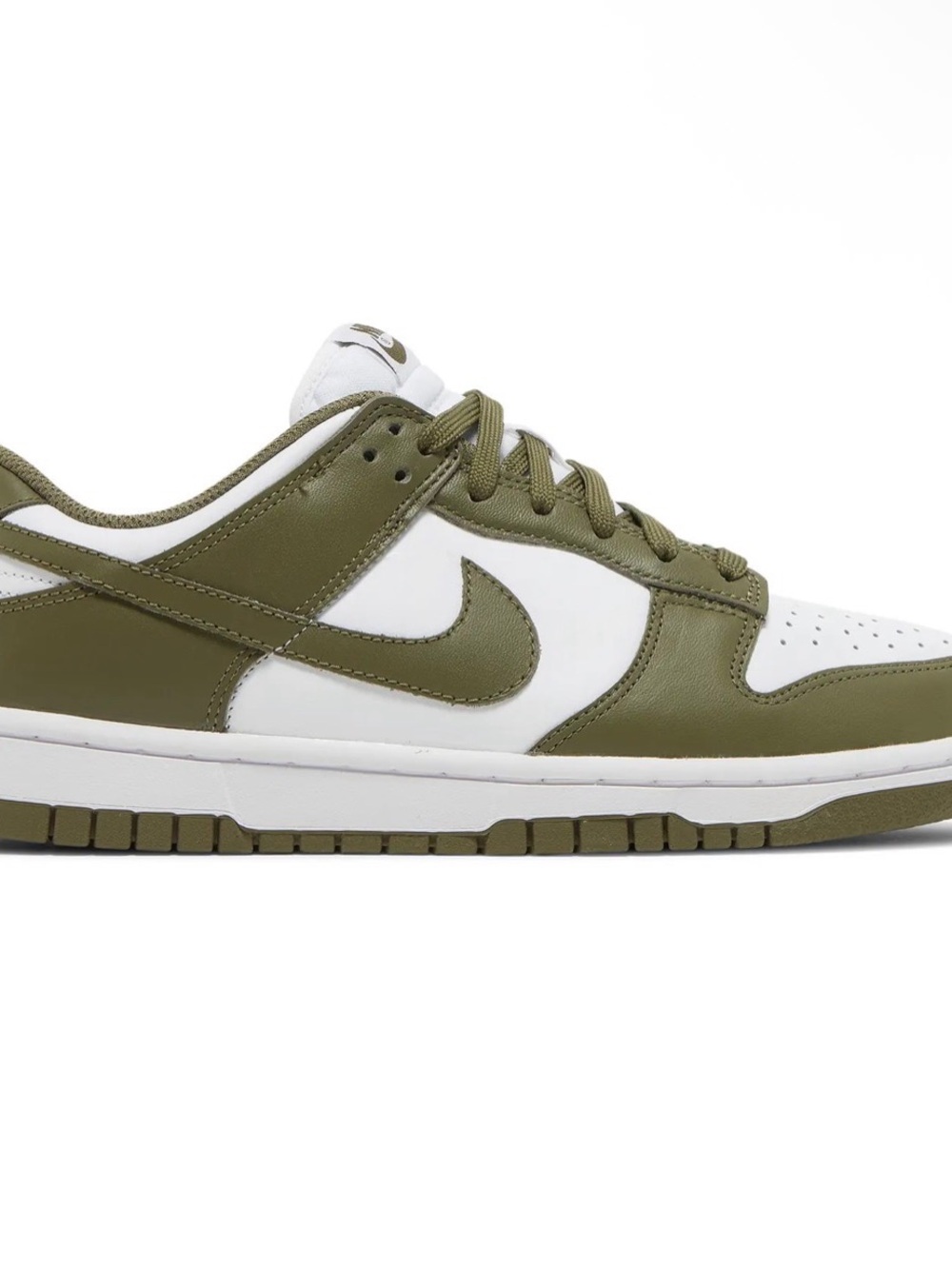 Nike Dunk Low Olive & White Low-Top Sneakers